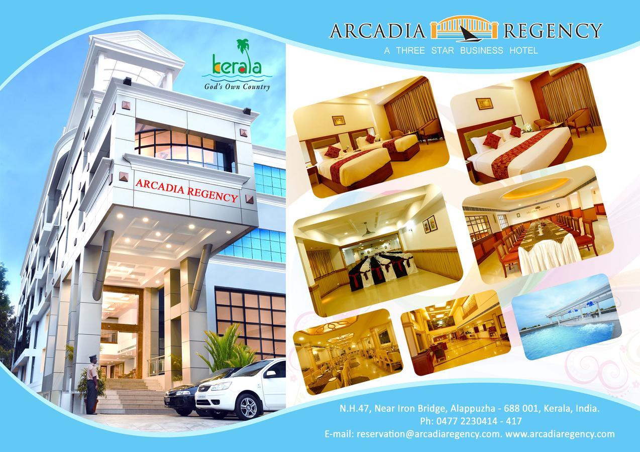 Hotel Arcadia Regency Alappuzha Exterior foto